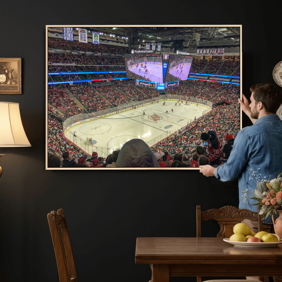 29638-MGV-CV-36X24 - Prudential Center Newark New Jersey Devils Hockey Stadium