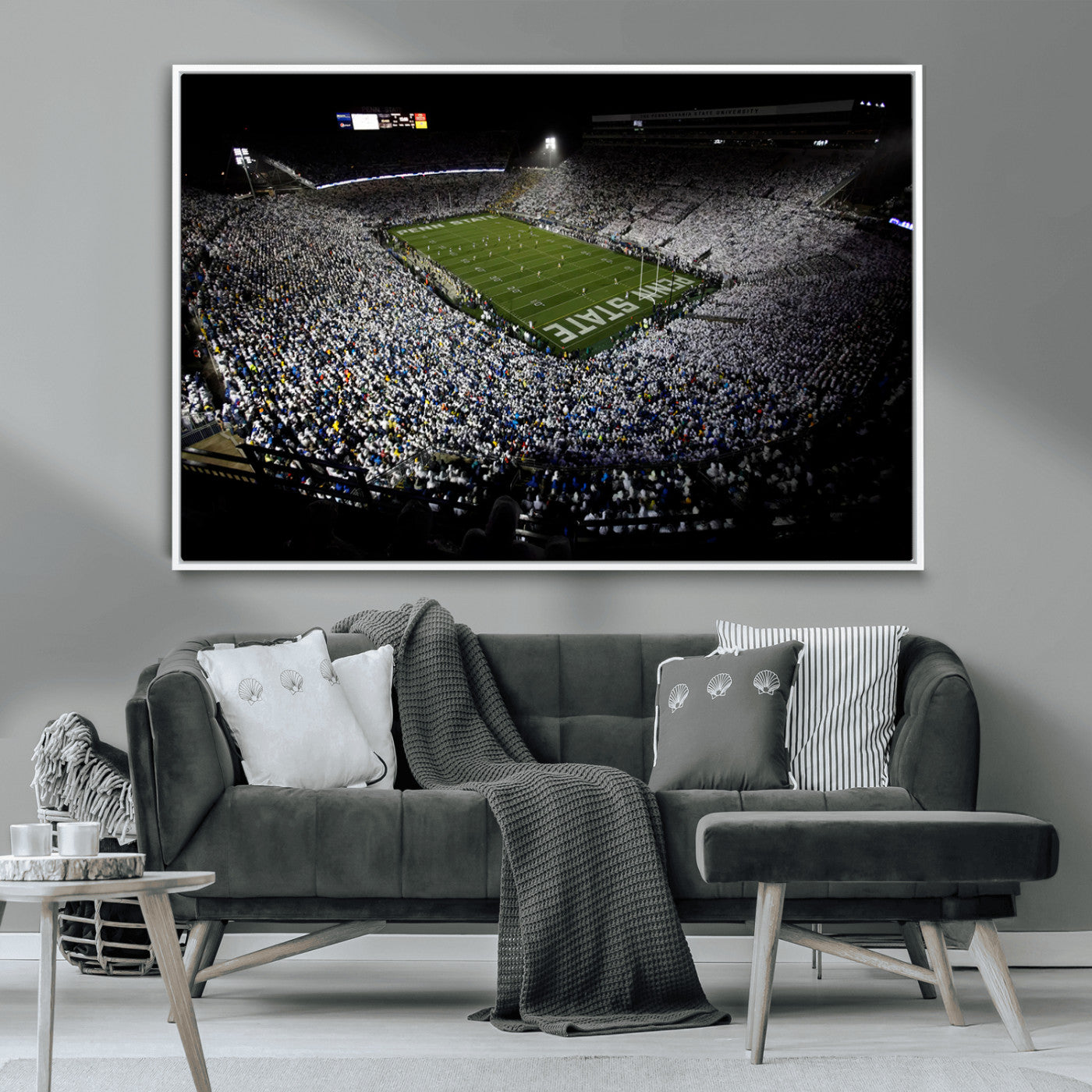 MGV-FC-36X24 - Penn State Football Stadium Wall Art - Beaver Stadium Canvas Print