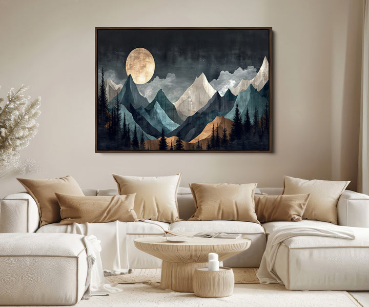Framed Wall Art Canvas Print