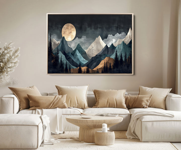 Framed Wall Art Canvas Print