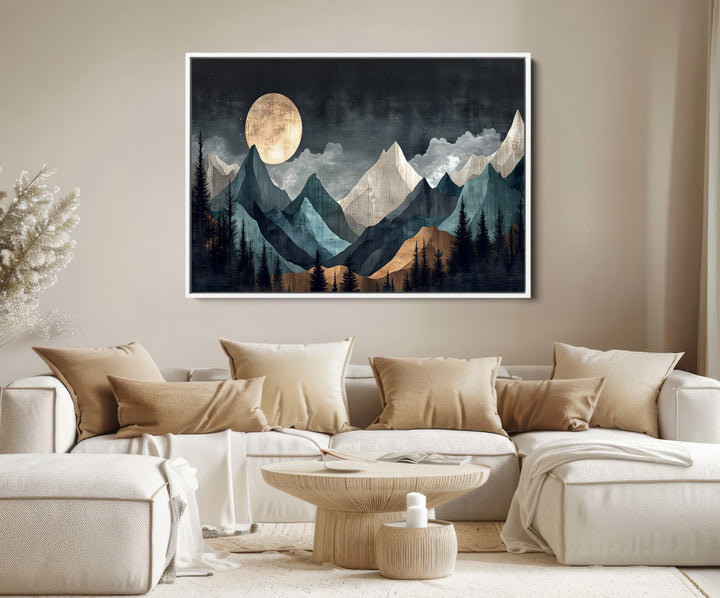 Framed Wall Art Canvas Print