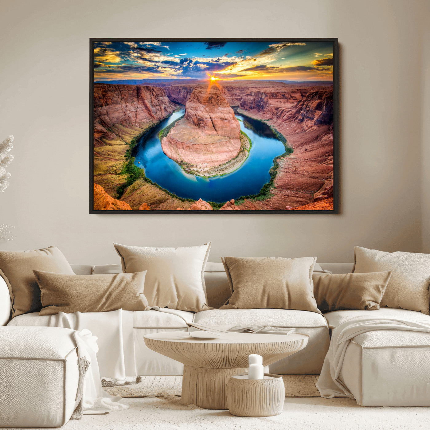 80407-MGV-FC-36X24_Black-Grand Canyon Wall Art Canvas Print