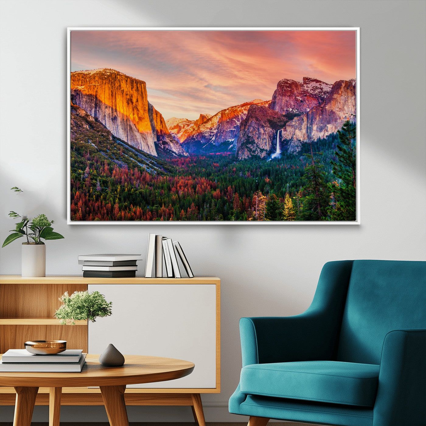 MGV-FC-36X24 - Yosemite Nal Park Wall Art Landscape Canvas Print El Capitan