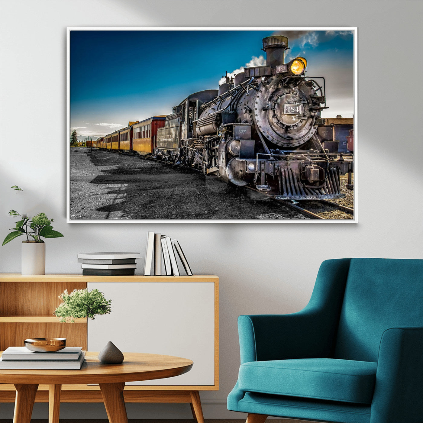 MGV-FC-36X24 - Train Wall Art Canvas Print