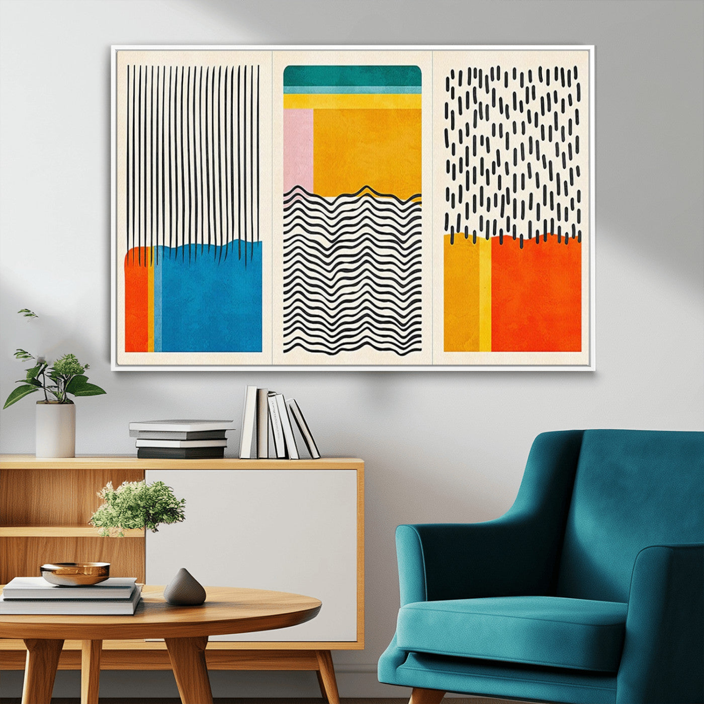 MGV-FC-36X24 - Canvas Print Wall Art Abstract Illustrs Art Boho