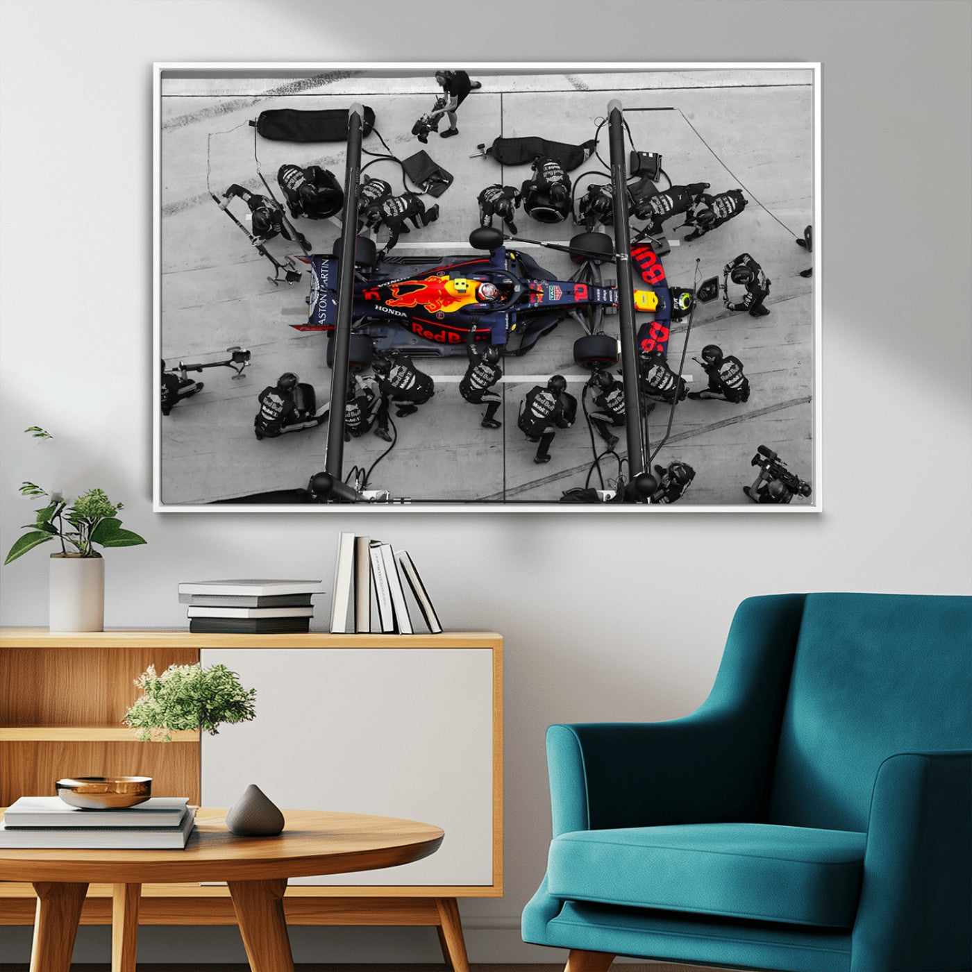MGV-FC-36X24 - RedBull Formula 1 Canvas Wall Art Print