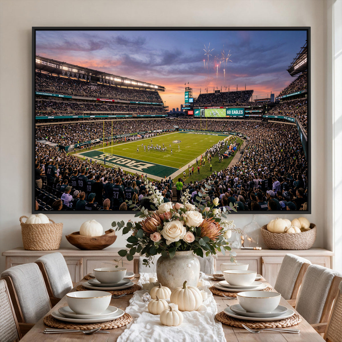 15549432-MGV-CV-36X24 - Stadium Wall Art Canvas Print