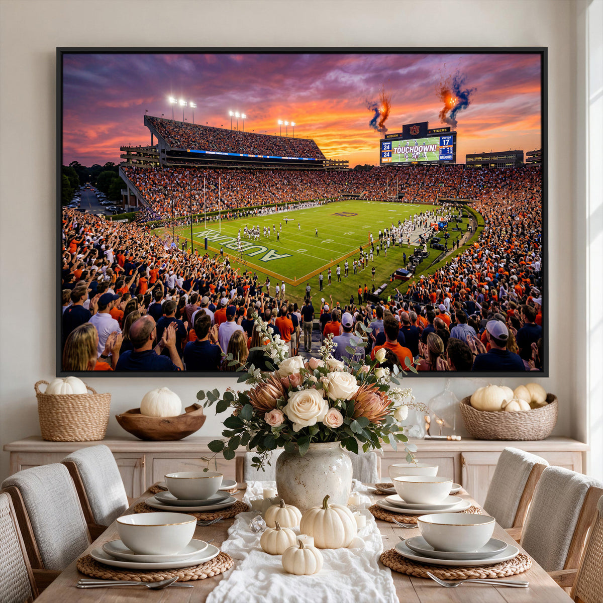 77756715-MGV-CV-36X24 - Stadium Wall Art Canvas Print