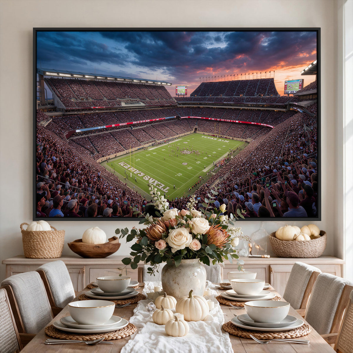 55475837-MGV-CV-36X24 - Stadium Wall Art Canvas Print