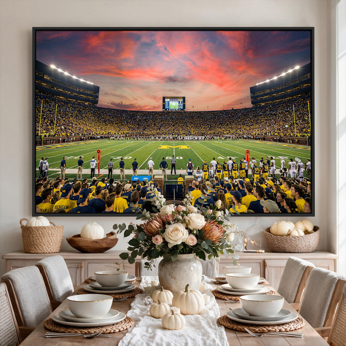 47185949-MGV-CV-36X24 - Stadium Wall Art Canvas Print