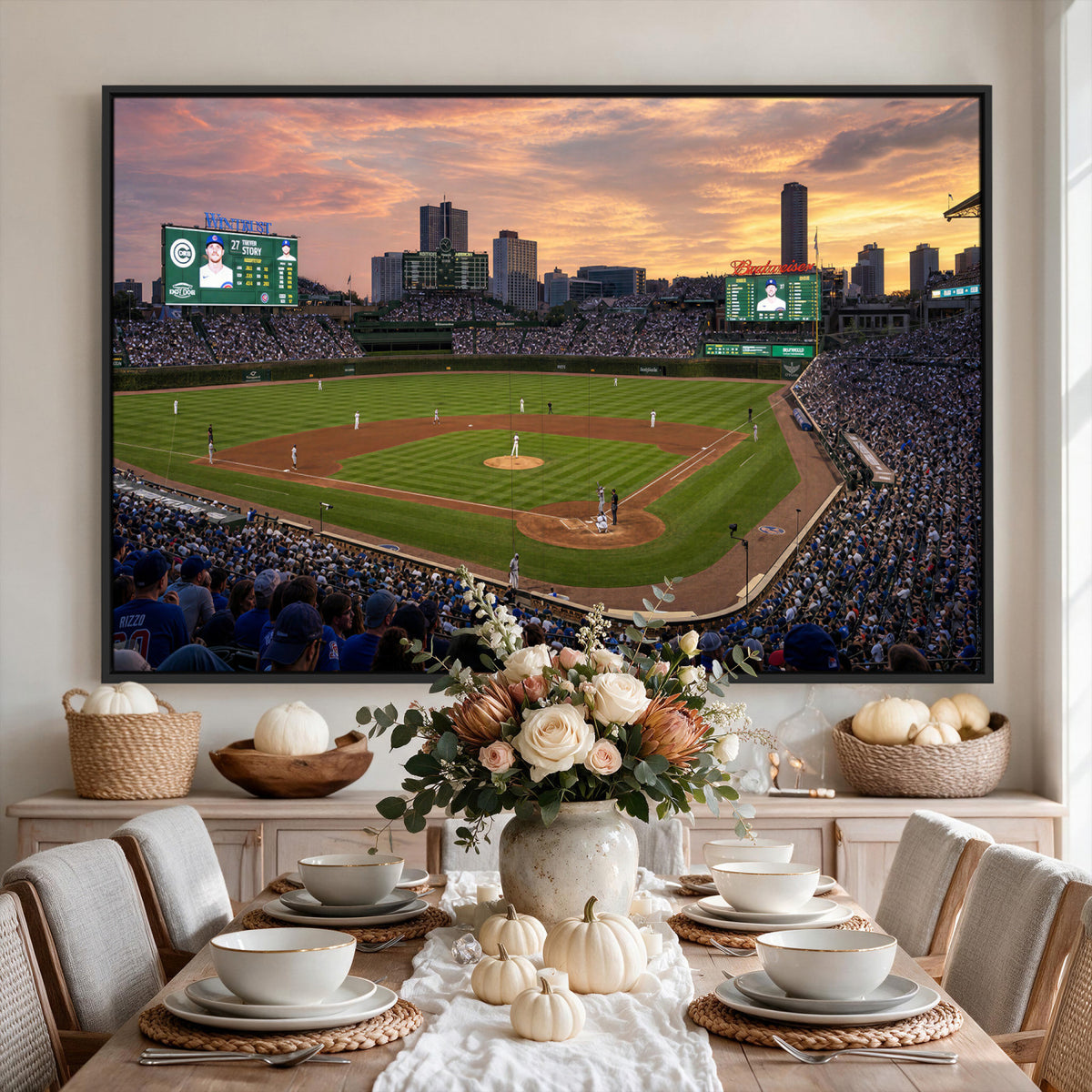 41641466-MGV-CV-36X24 - Stadium Wall Art Canvas Print