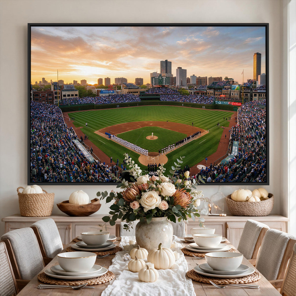 76885212-MGV-CV-36X24 - Stadium Wall Art Canvas Print