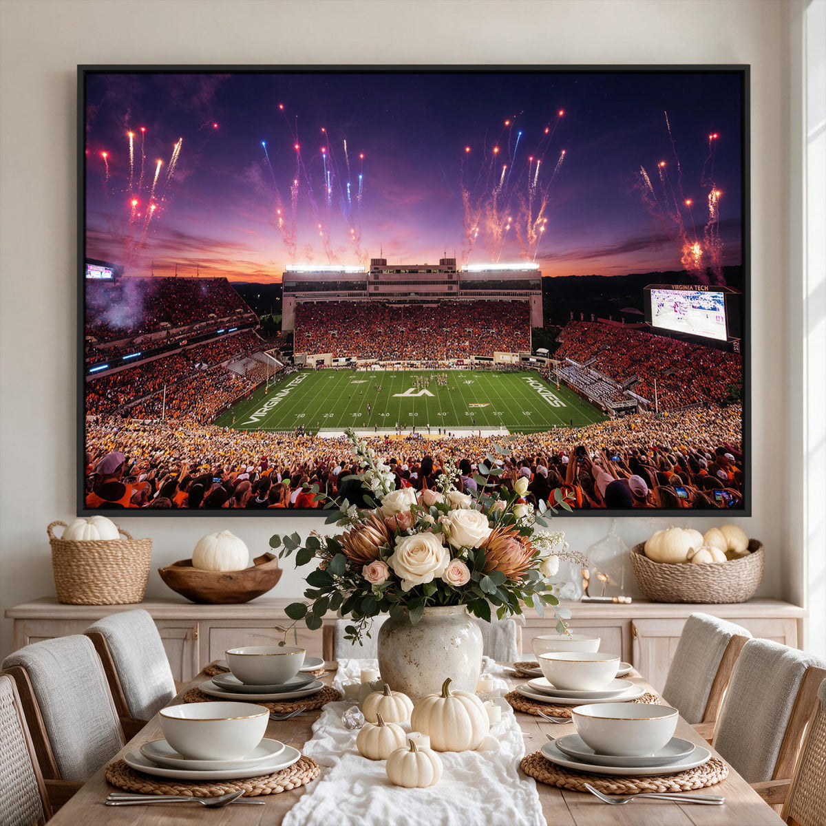 60785214-MGV-CV-36X24 - Stadium Wall Art Canvas Print