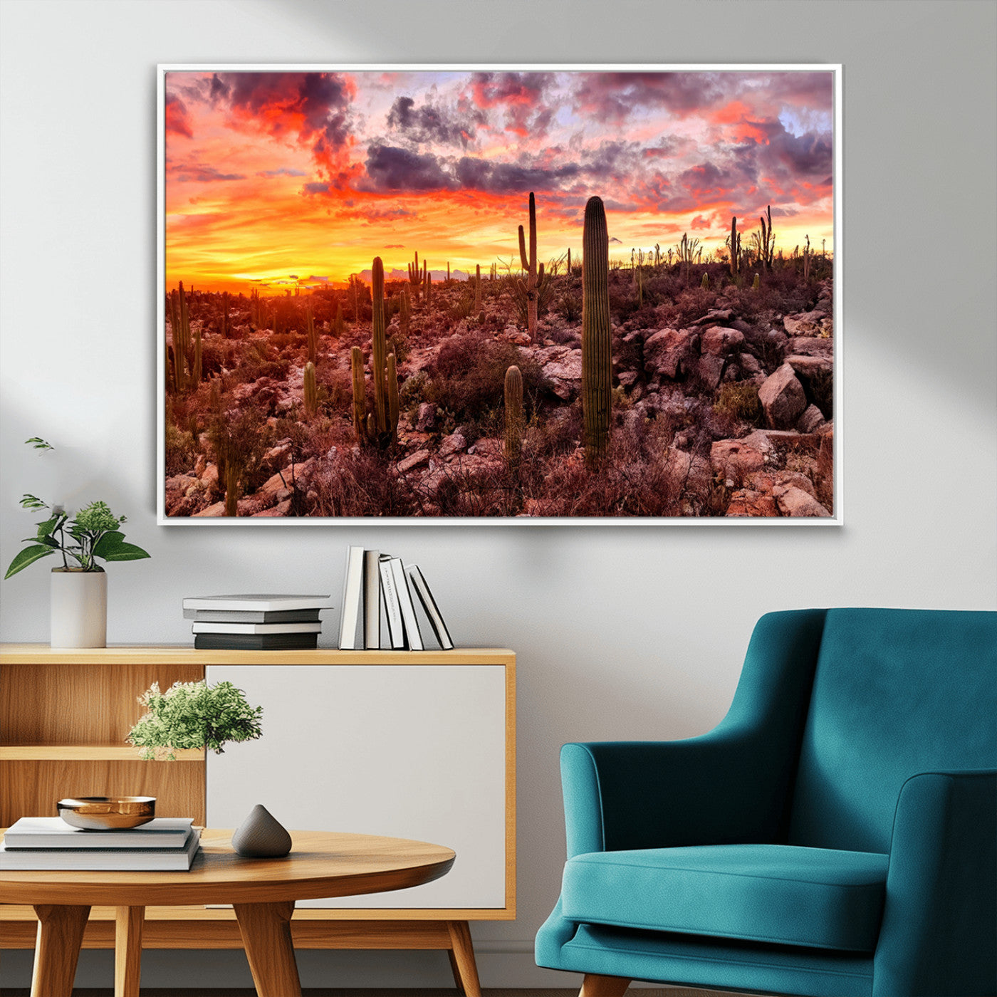 MGV-FC-36X24 - Arizona Desert Print, Western Cowboy Wall Art Print