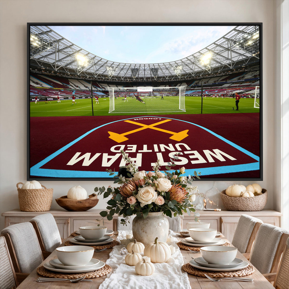 77367-MGV-CV-36X24 - West Ham United FC Stadium Canvas Wall Art, London Stadium