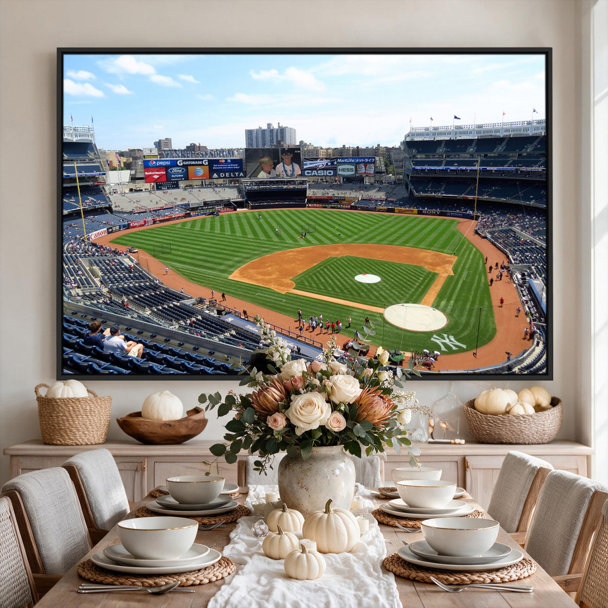 98047-MGV-CV-36X24 - Buffalo Bills Stadium Wall Art, Buffalo Bills Decor, NFL Fan Gift