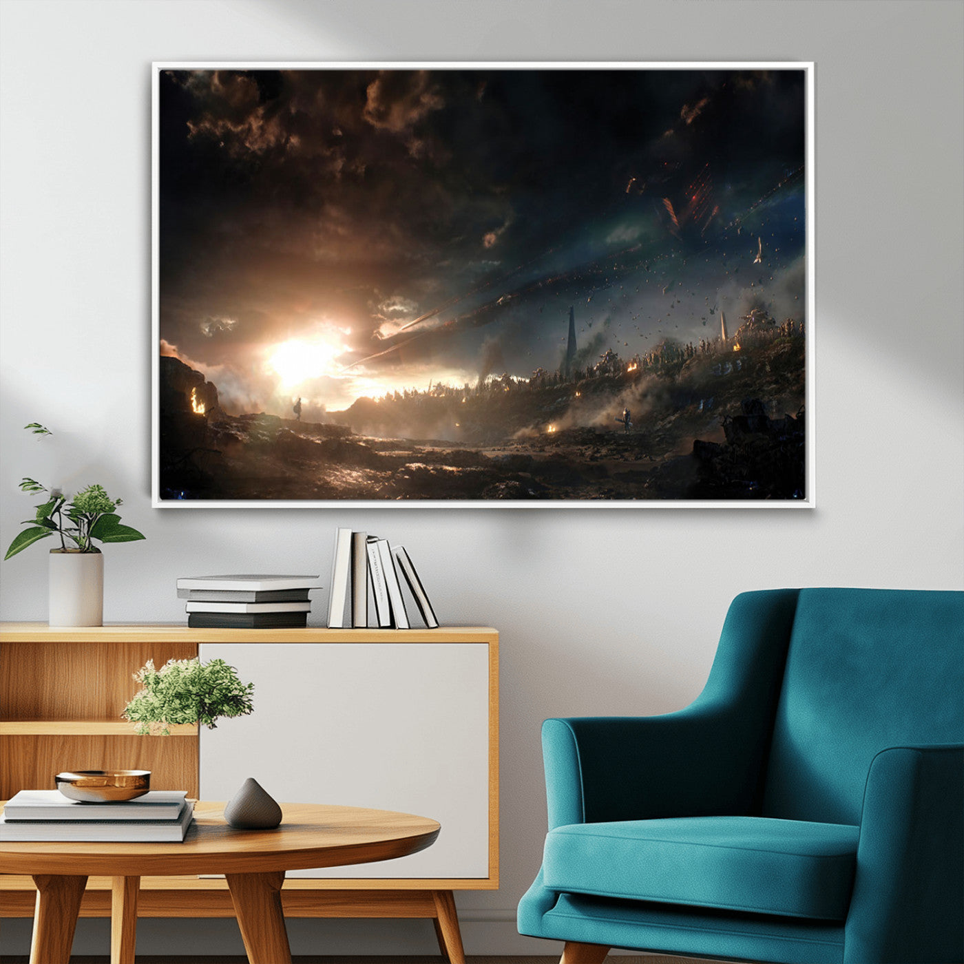 MGV-FC-36X24 - Avengers Planet Wall Art Canvas Print