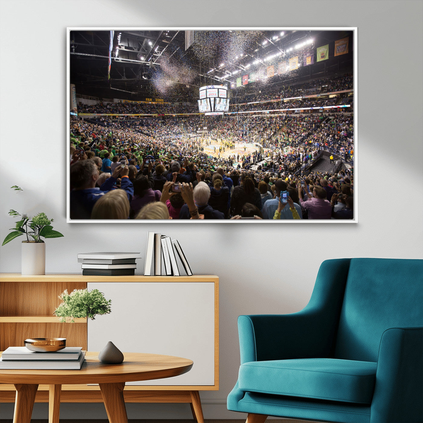MGV-FC-36X24 - Bridgestone Arena Wall Art Canvas | Nashville Predators Hockey Team Print | Canvas Print | Ready to