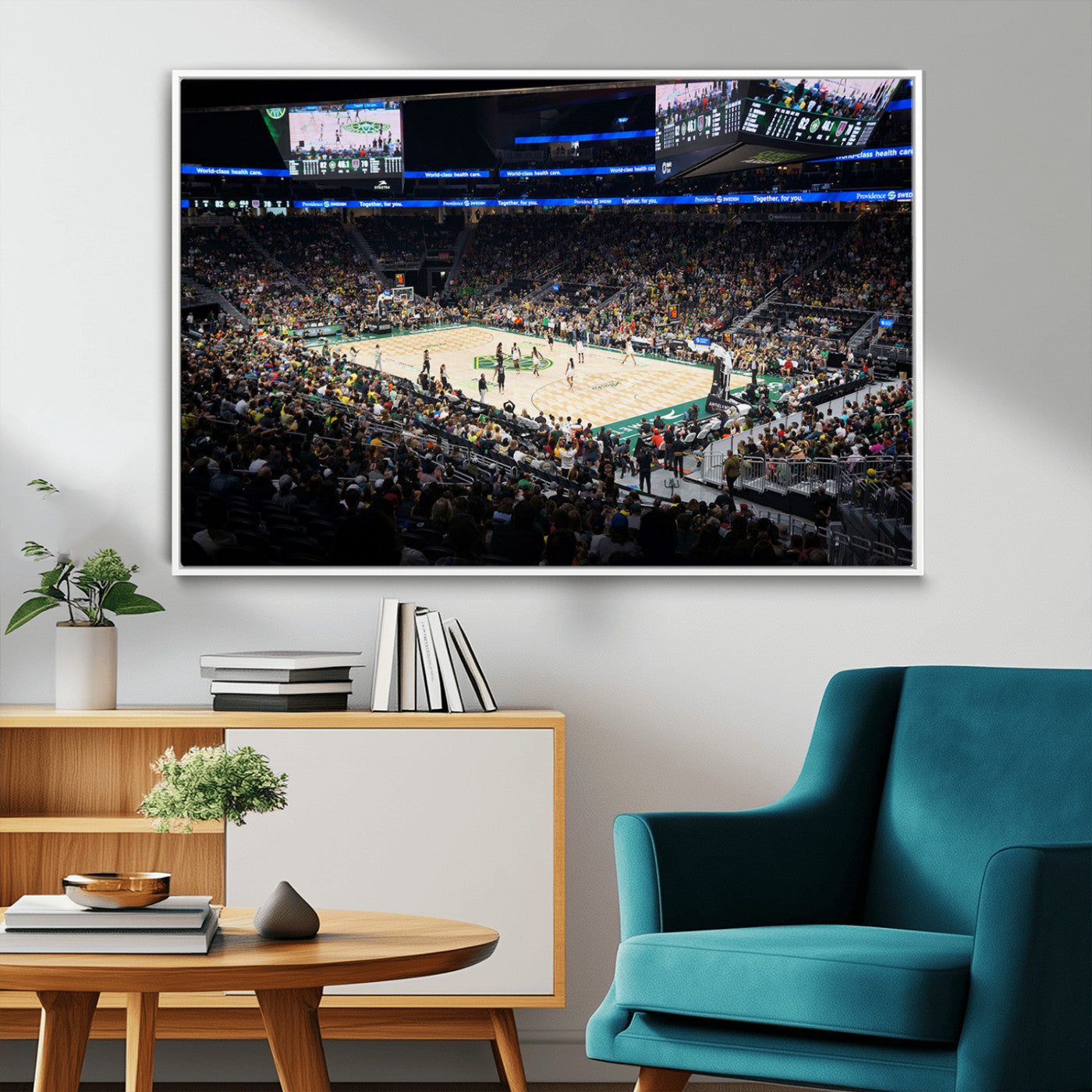 MGV-FC-36X24 - Climate Pledge Arena | Washington Seattle Kraken Hockey Stadium Wall Art | Canvas Print | Ready to
