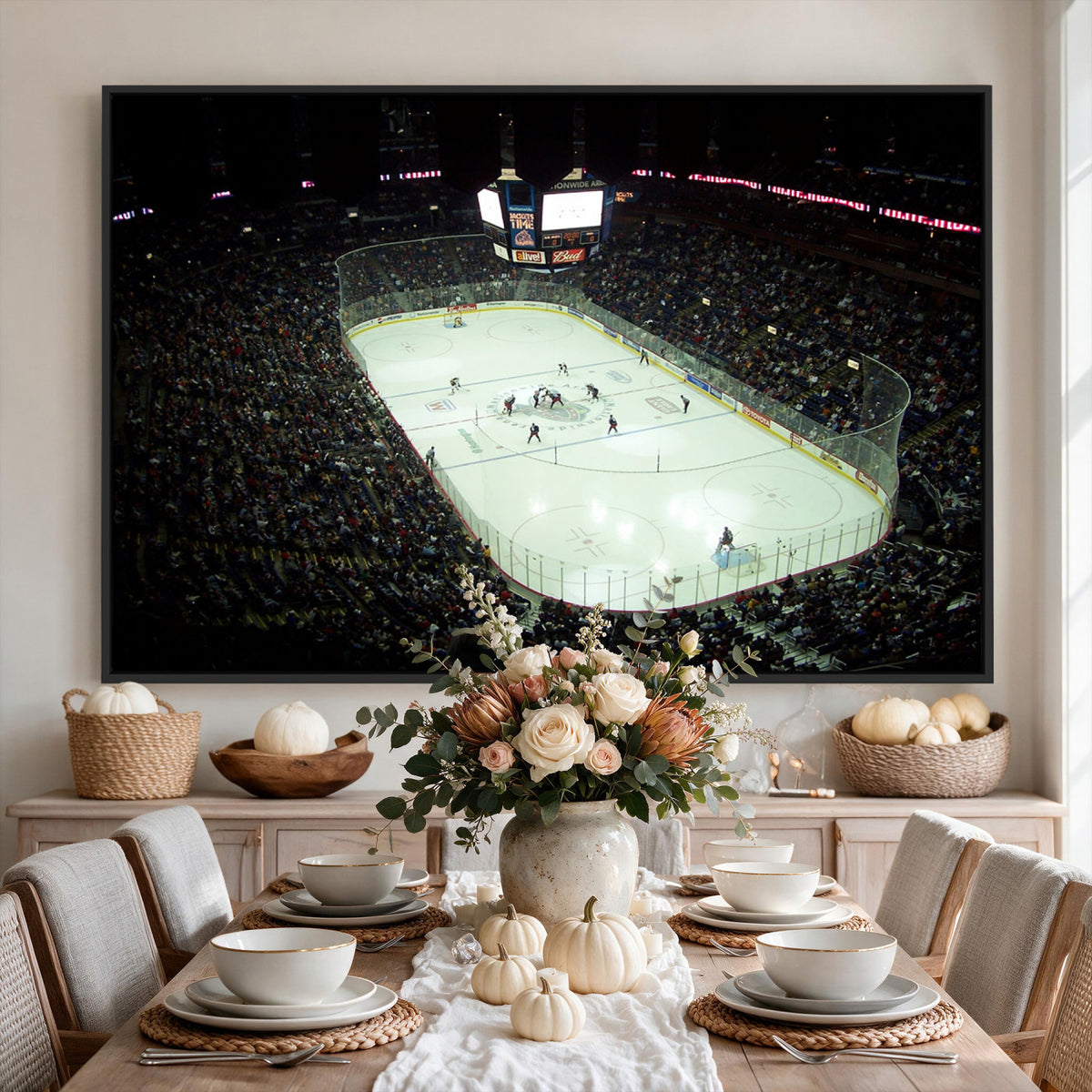 38823-MGV-CV-36X24 - Nationwide Arena Ohio Columbus Blue Jackets Hockey Stadium