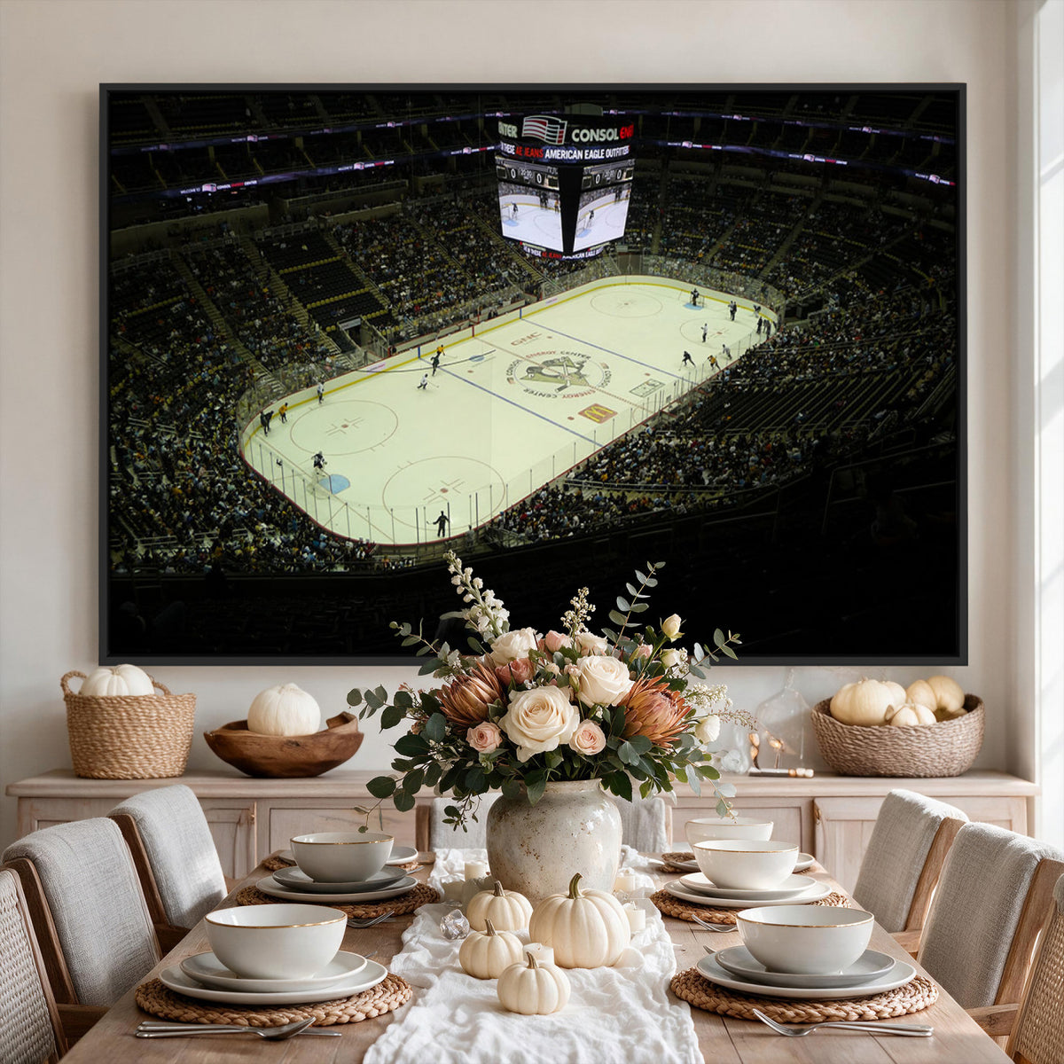52168-MGV-CV-36X24 - PPG Paints Arena Pennsylvania Pittsburgh Penguins Hockey
