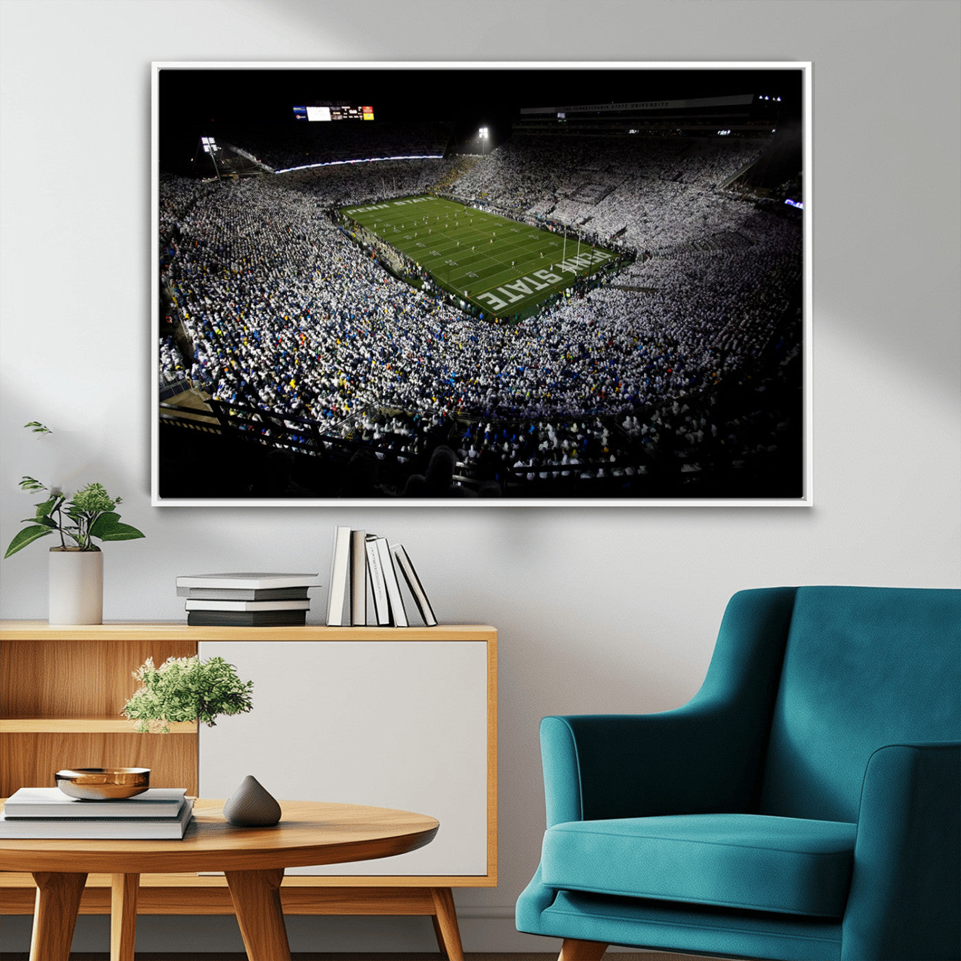 MGV-FC-36X24 - Penn State Football Stadium Wall Art - Beaver Stadium Canvas Print