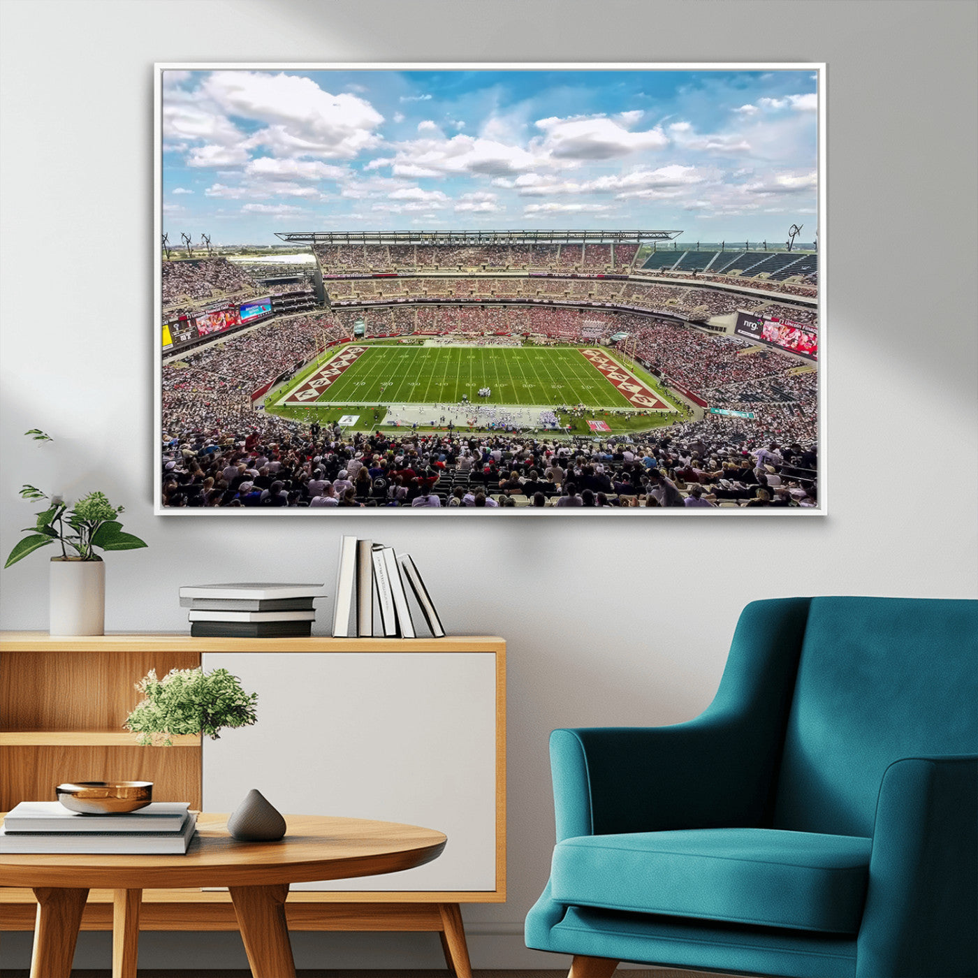 MGV-FC-36X24 - The Temple University Owls Athletics Team Print - Philadelphia Lincoln Financial Field Stadium Wall