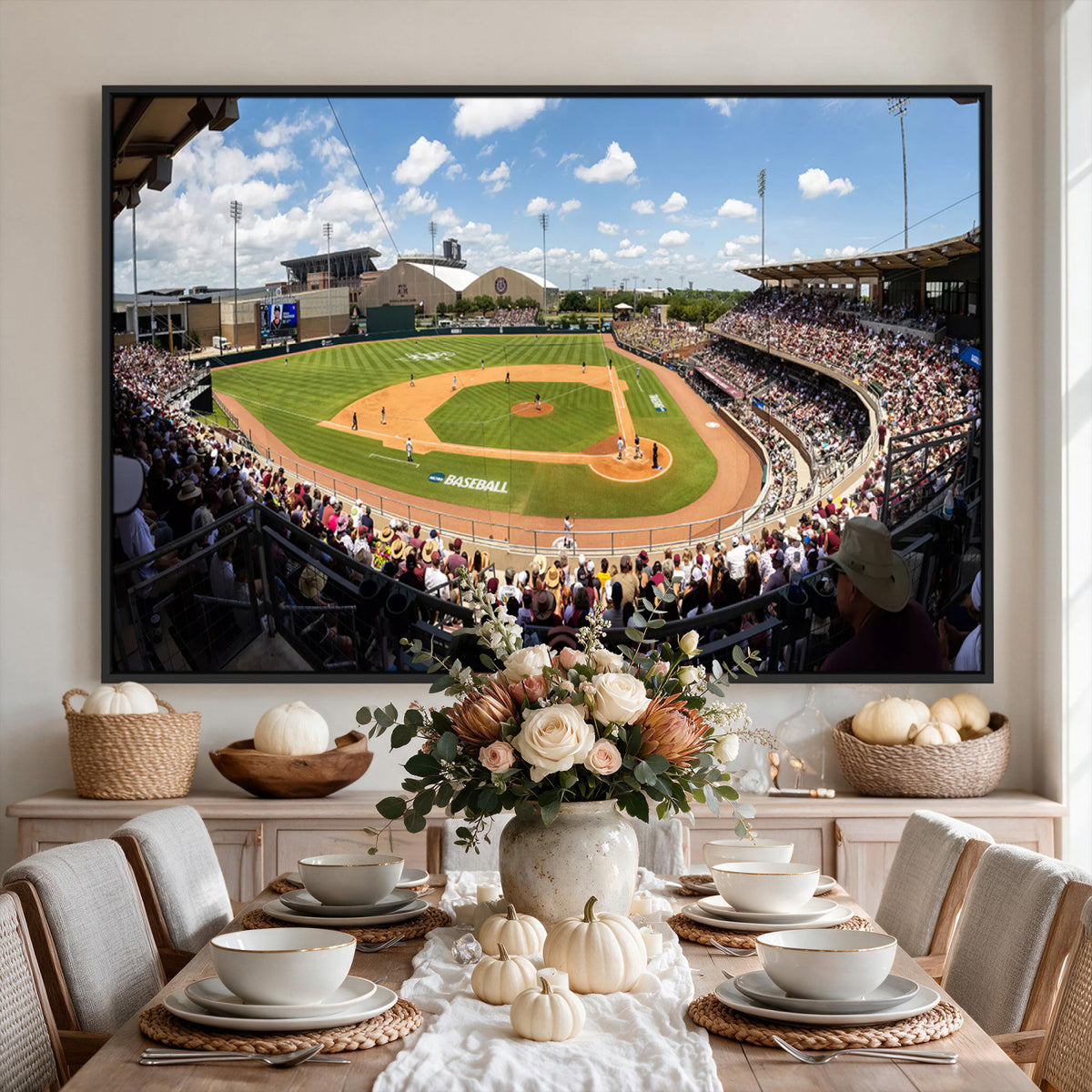 80409-MGV-CV-36X24 - The Texas A&M University Aggies Athletics Team Print