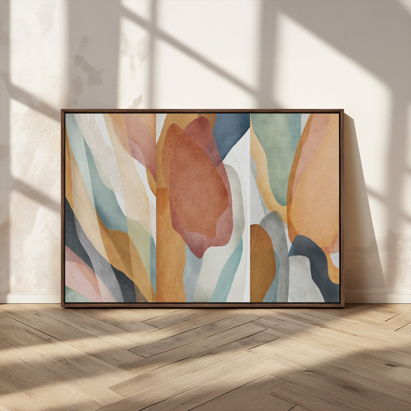 MGV-FC-36X24 - Boho Wall Art Canvas Print Set, Watercolor Boho Wall Art Canvas