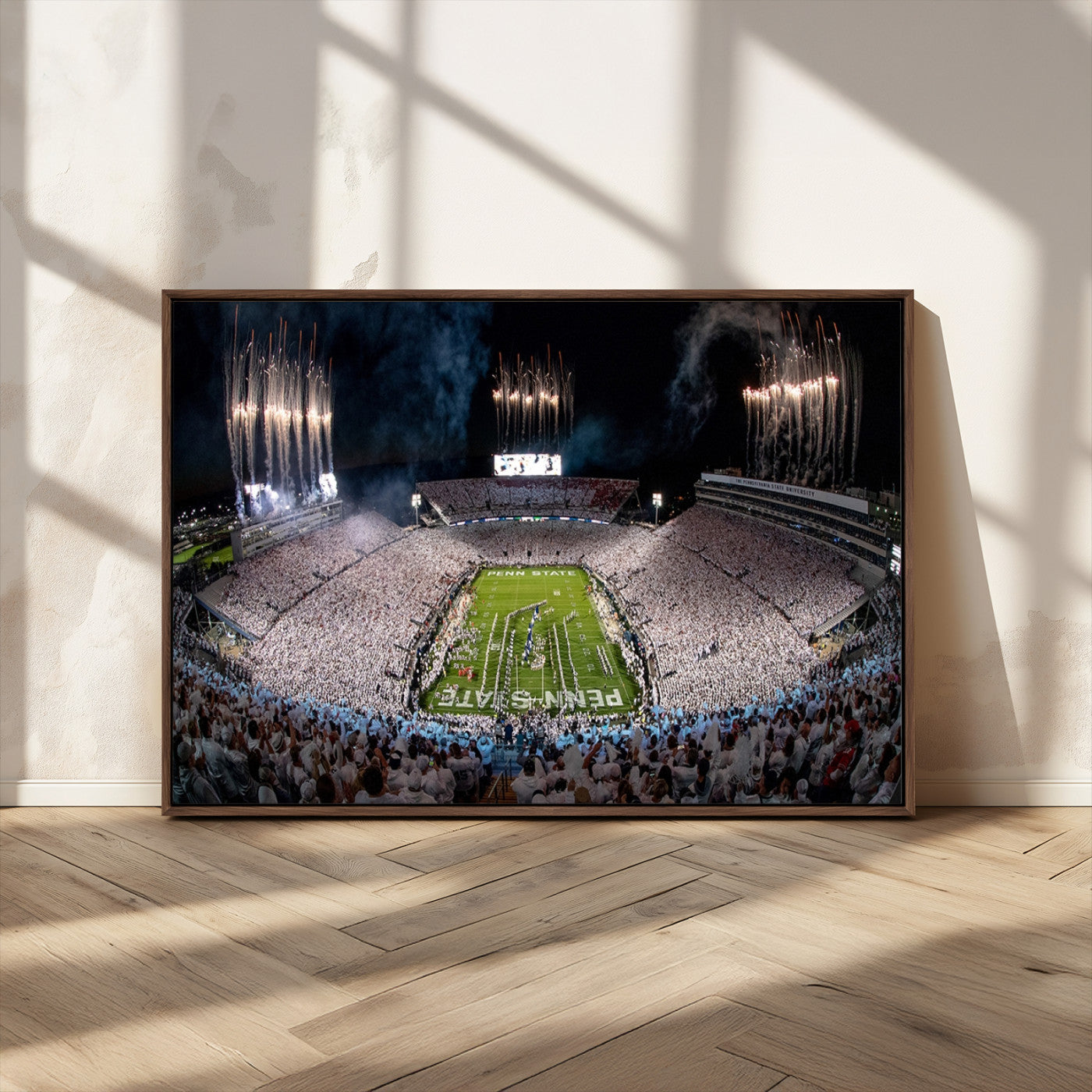 MGV-FC-36X24 - Penn Stadium Football Wall Art Canvas Print, Pennsylvania University Football Stadium