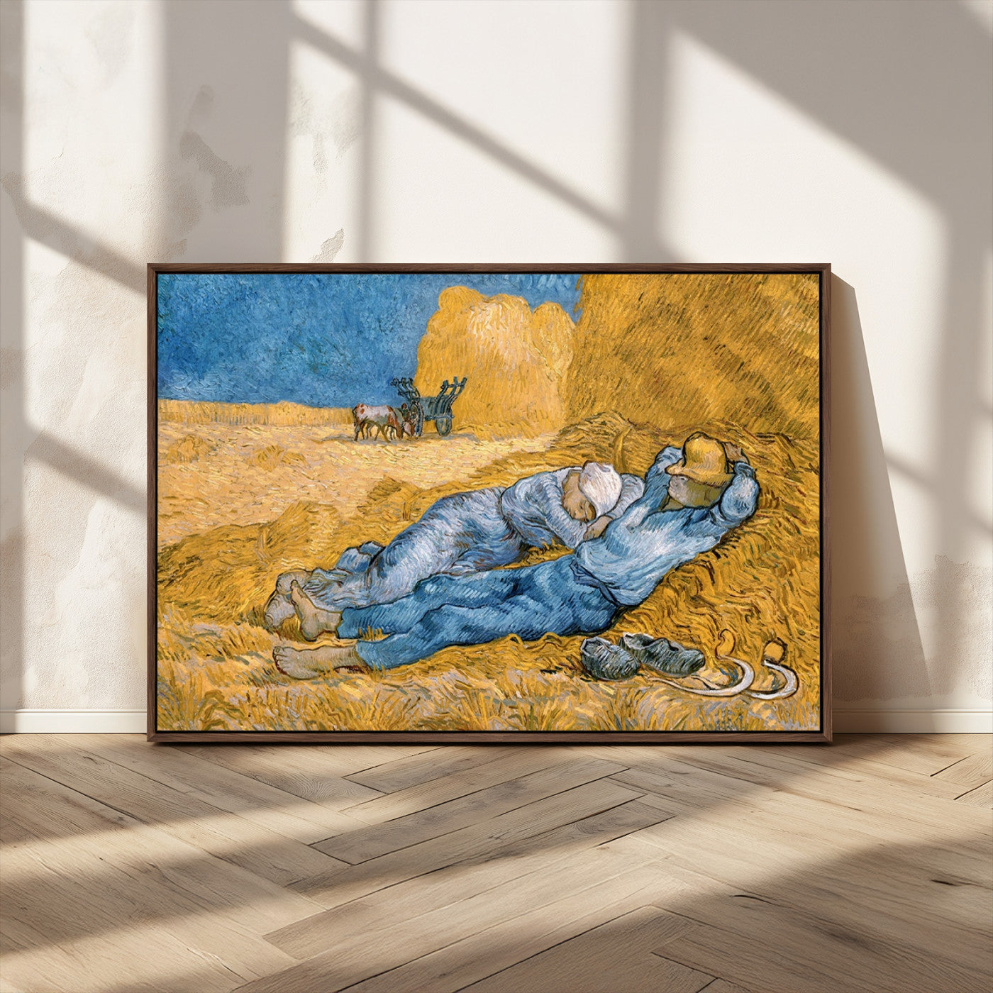 MGV-FC-36X24 - Master Artist Vincent Van Gogh Nature Wilderness Illustrs Fine Art Canvas Print