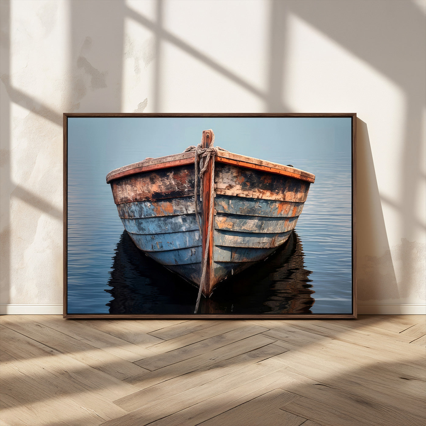 MGV-FC-36X24 - Stunning Vintage Boat Canvas Print | Nautical Wall