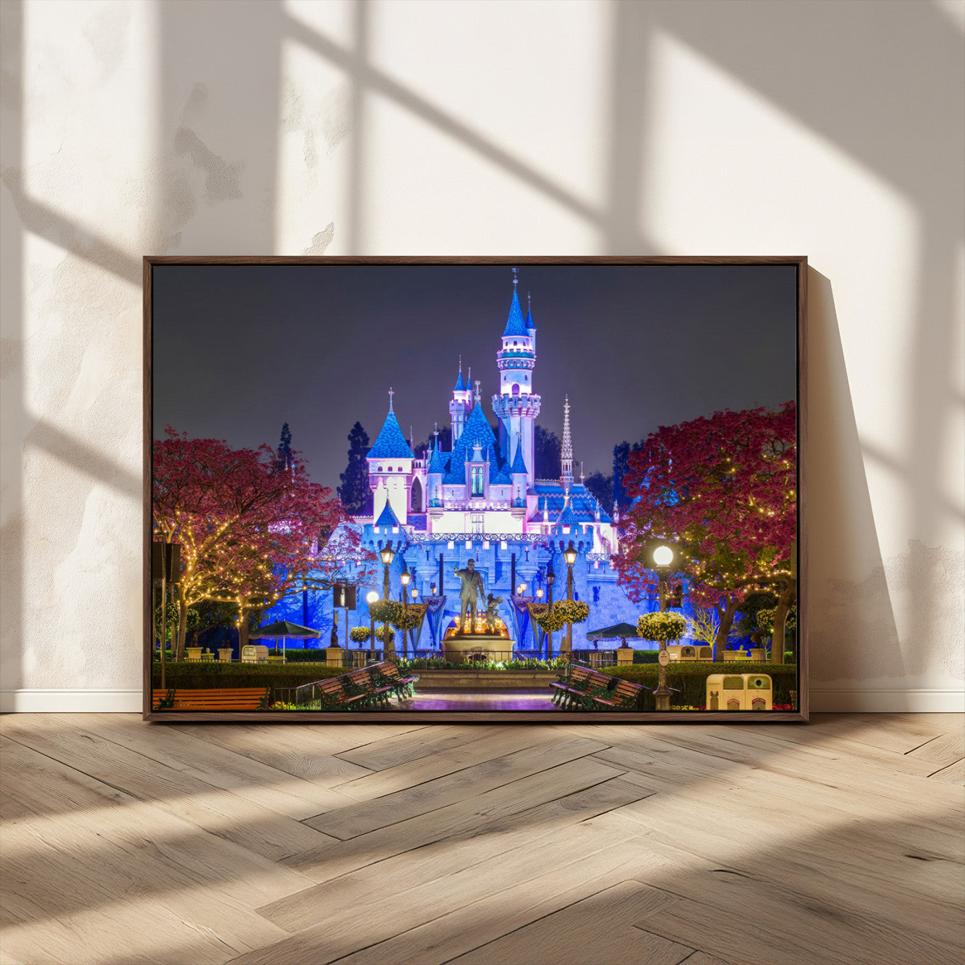 66710-MGV-CV-36X24-Large Disney Castle Wall Art Canvas Print - Magic Kingdom Kids Room Decoration Disney World