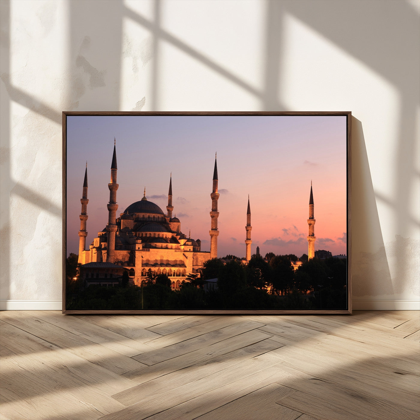 MGV-FC-36X24 - Wall Art Turkey Istanbul Skyline Canvas Print