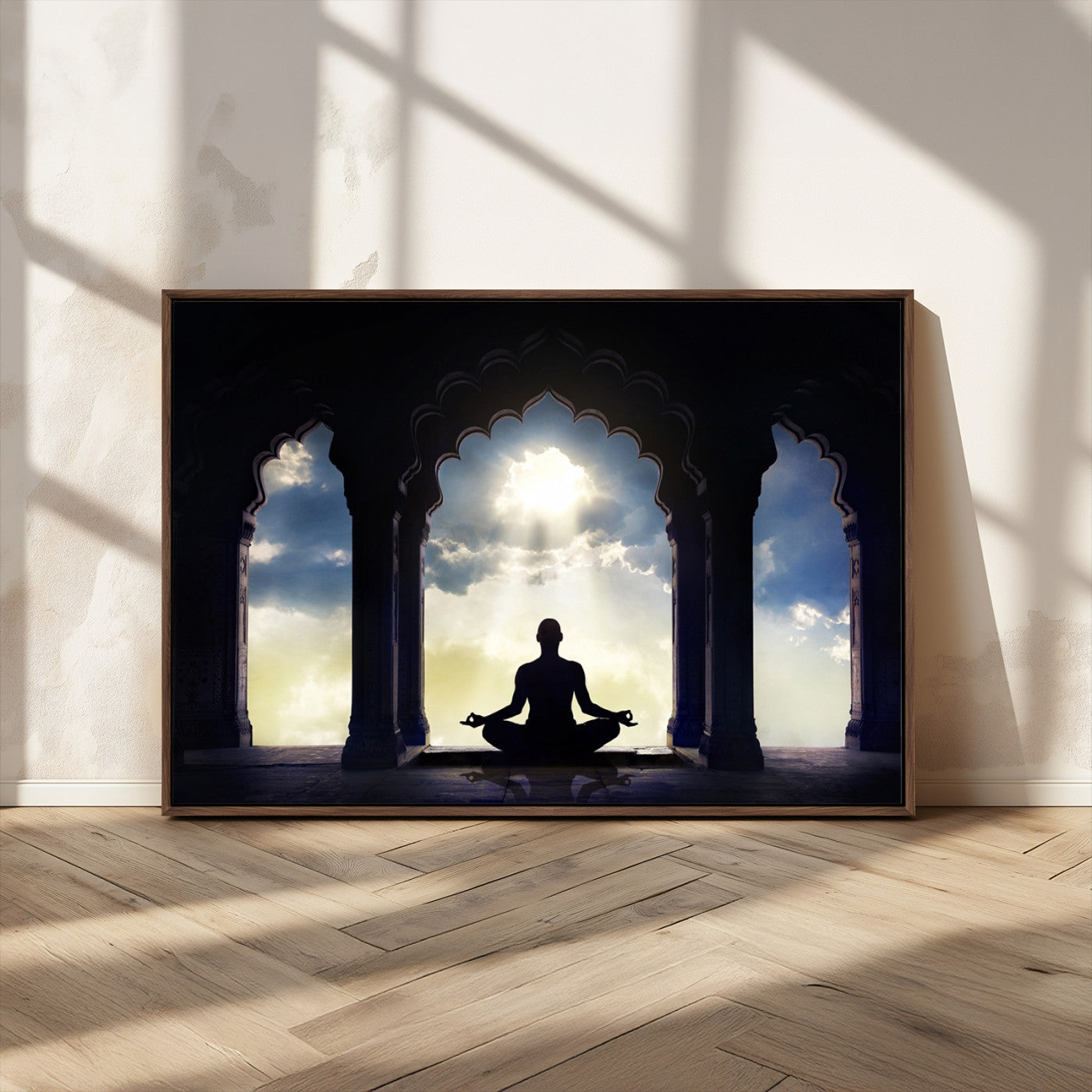 MGV-FC-36X24 - Women and Yoga Wall Art Canvas Print