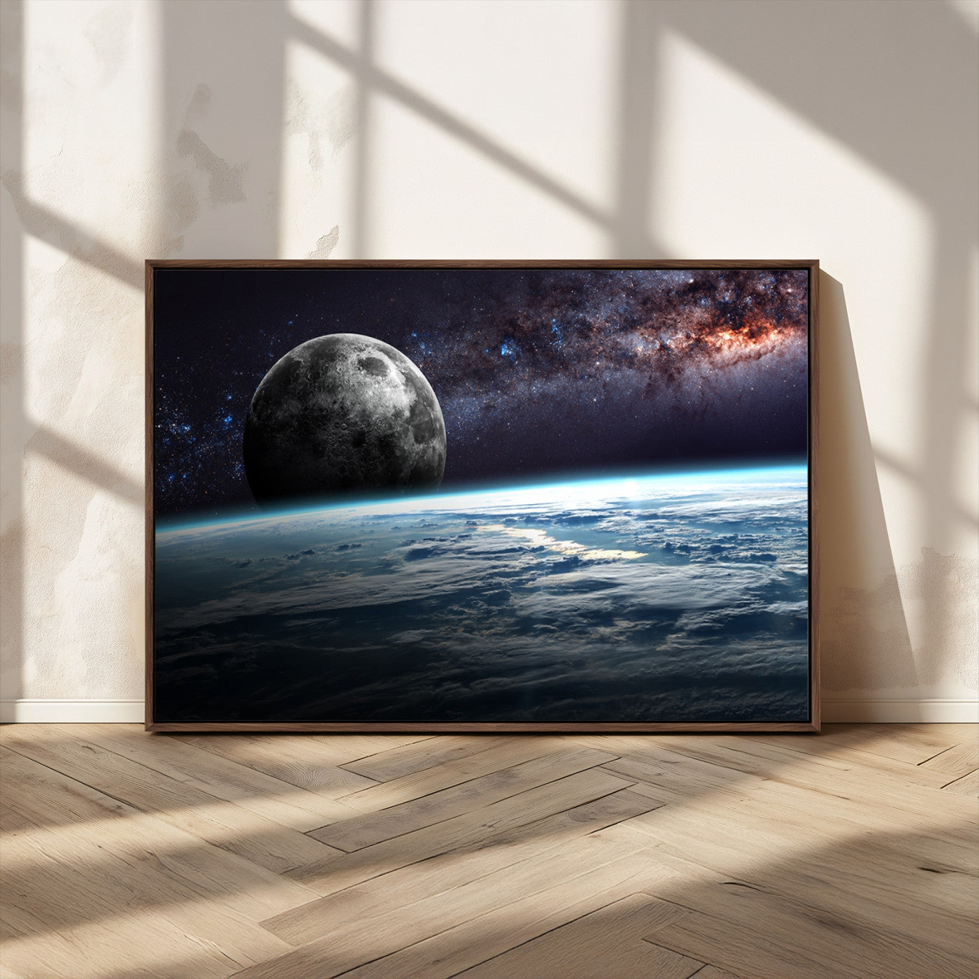 MGV-FC-36X24 - Space and Planet Canvas Print