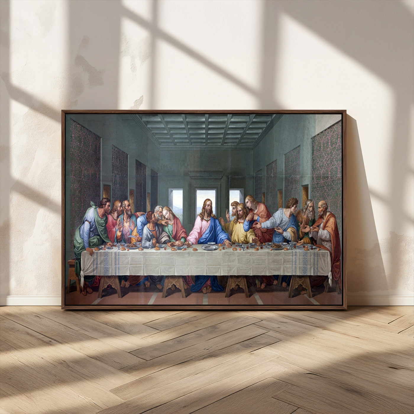MGV-FC-36X24 - The Last Supper Multi Panel Canvas Wall Art