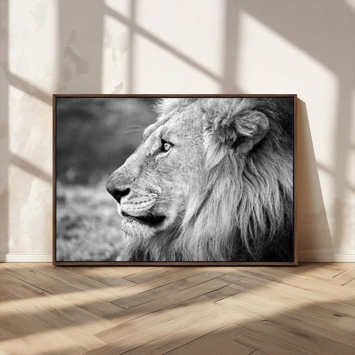 MGV-FC-36X24 - Lion Wall Art Canvas Print