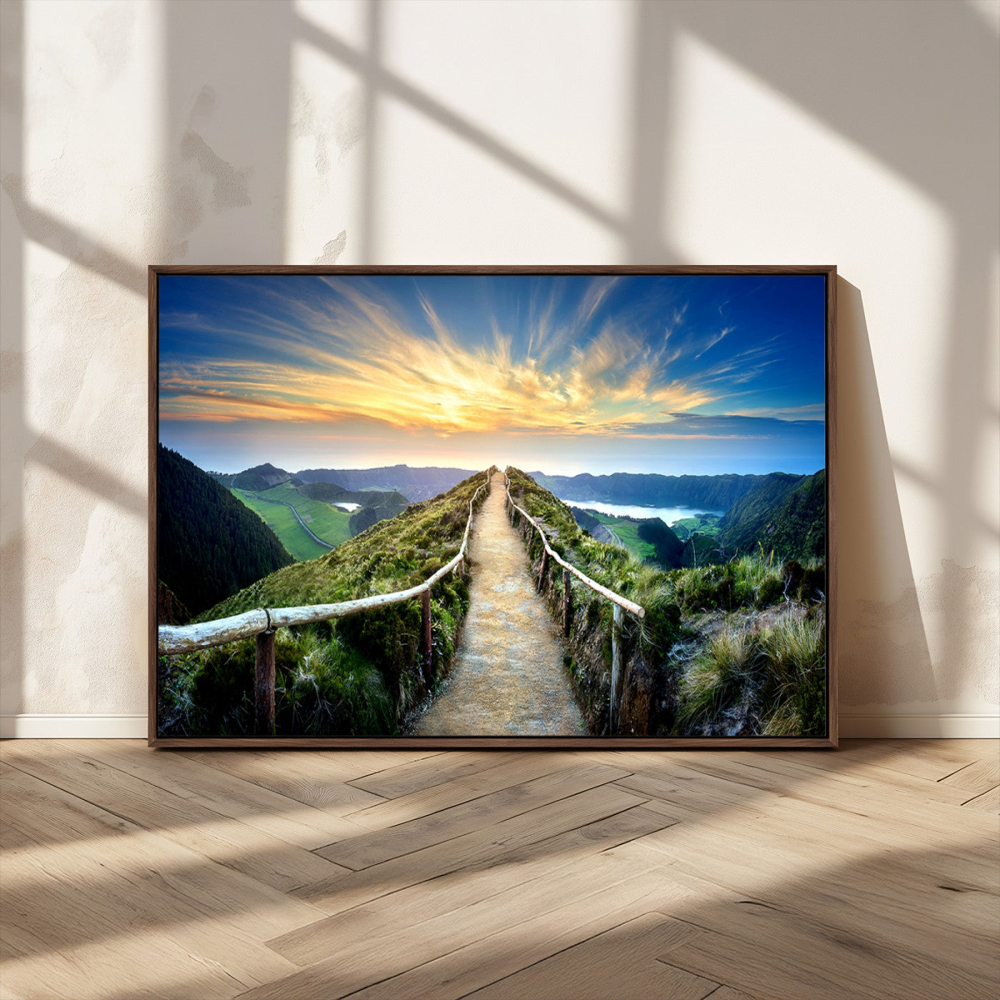 MGV-FC-36X24 - Mountain Landscape Wall Art Canvas Print