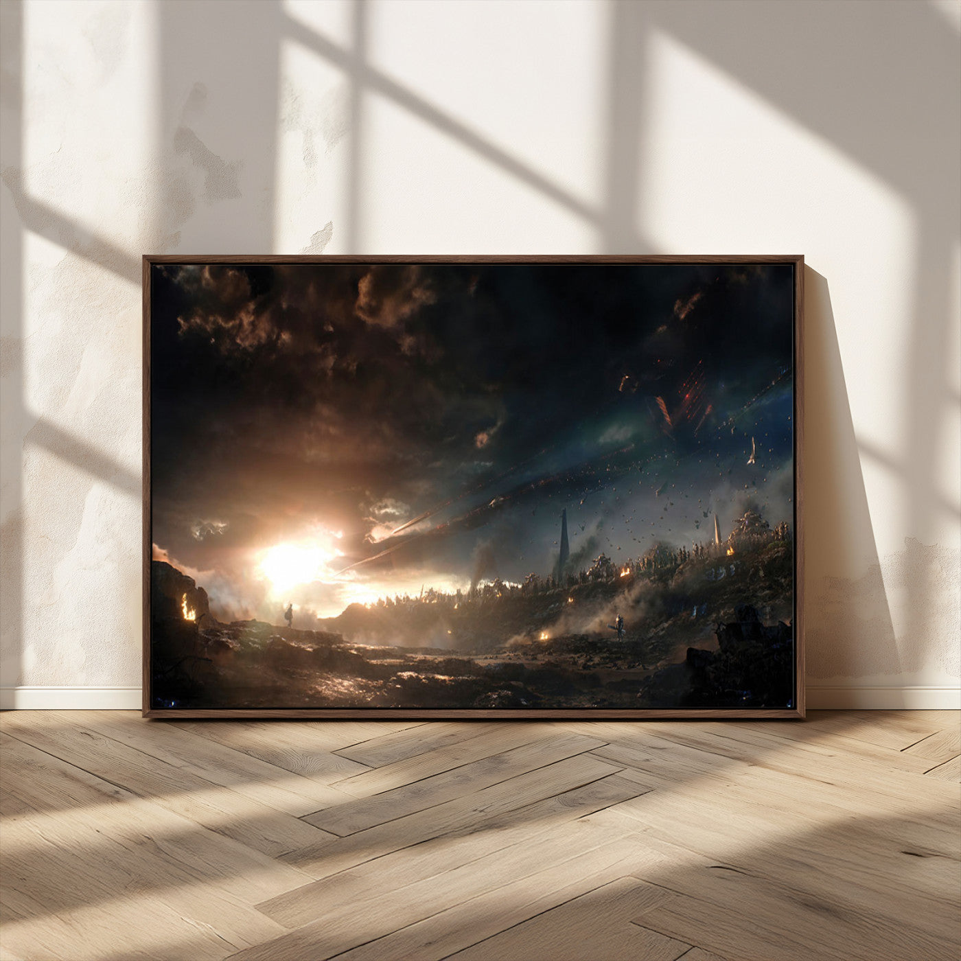 MGV-FC-36X24 - Avengers Planet Wall Art Canvas Print