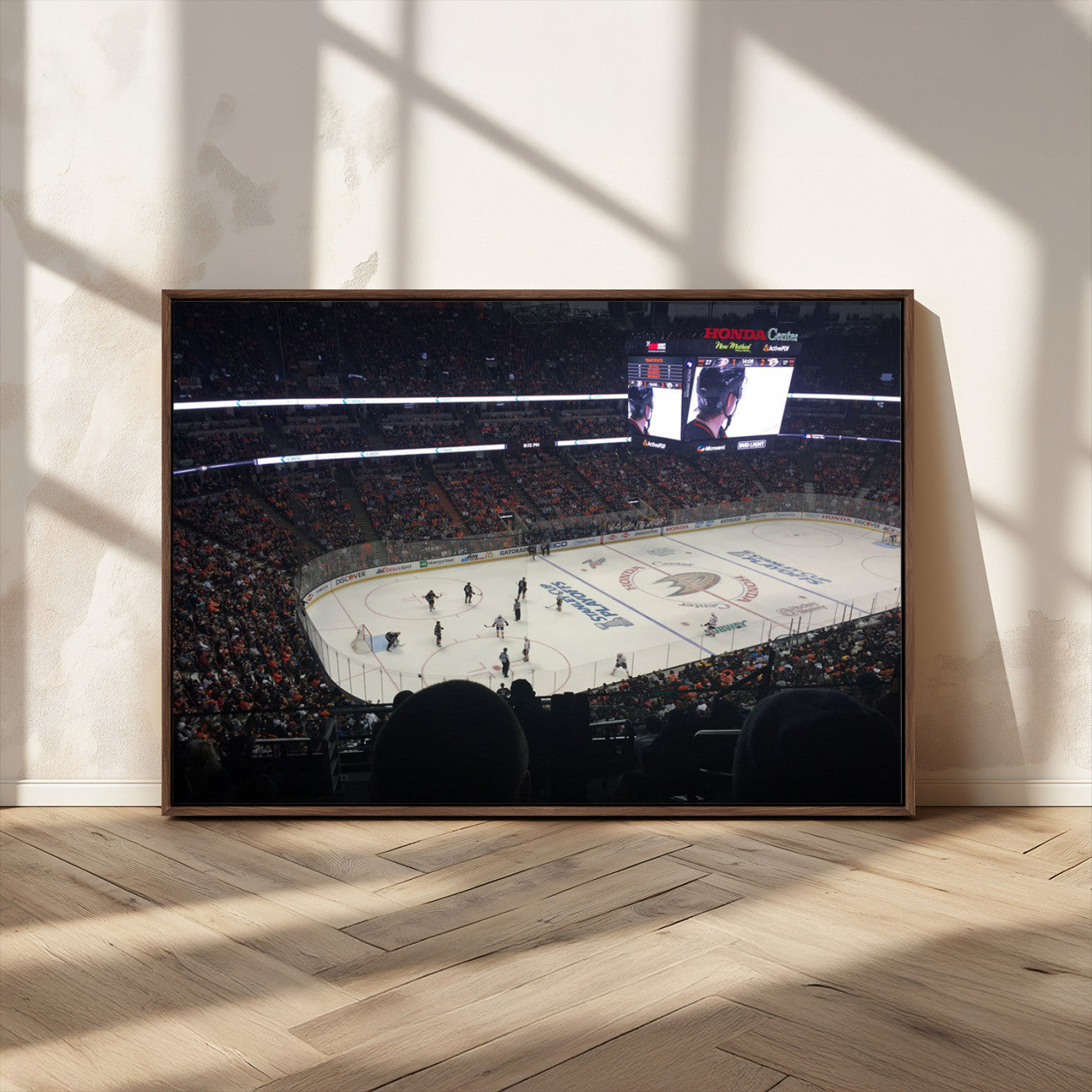 MGV-FC-36X24 - Honda Center California Anaheim Ducks Hockey Stadium Wall Art, Honda Center California Stadium Wall