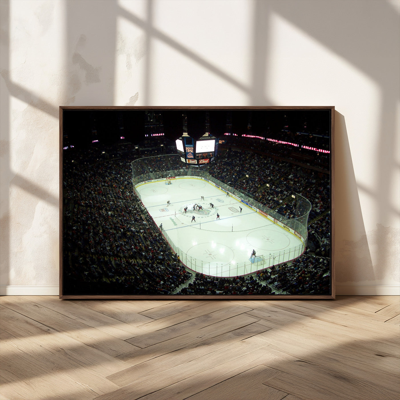 MGV-FC-36X24 - Nationwide Arena Ohio Columbus Blue Jackets Hockey Stadium Canvas Print Wall Art