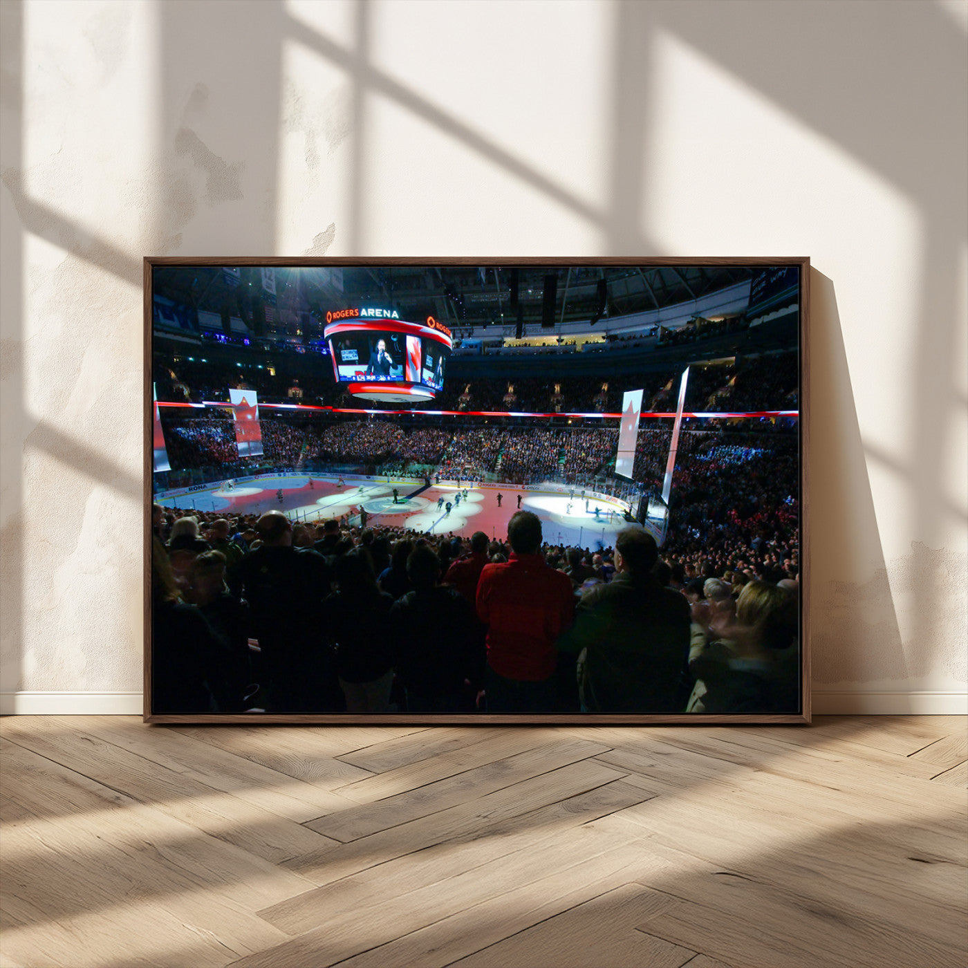 MGV-FC-36X24 - Rogers Arena Vancouver Canucks Ice Hockey Stadium Wall Art, Vancouver Canucks Ice Hockey Print