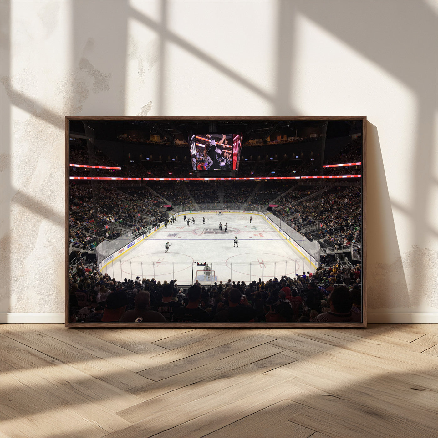 MGV-FC-36X24 - T Mobile Arena Paradise Nevada Vegas Golden Knights Ice Hockey Stadium Canvas Print Wall Art