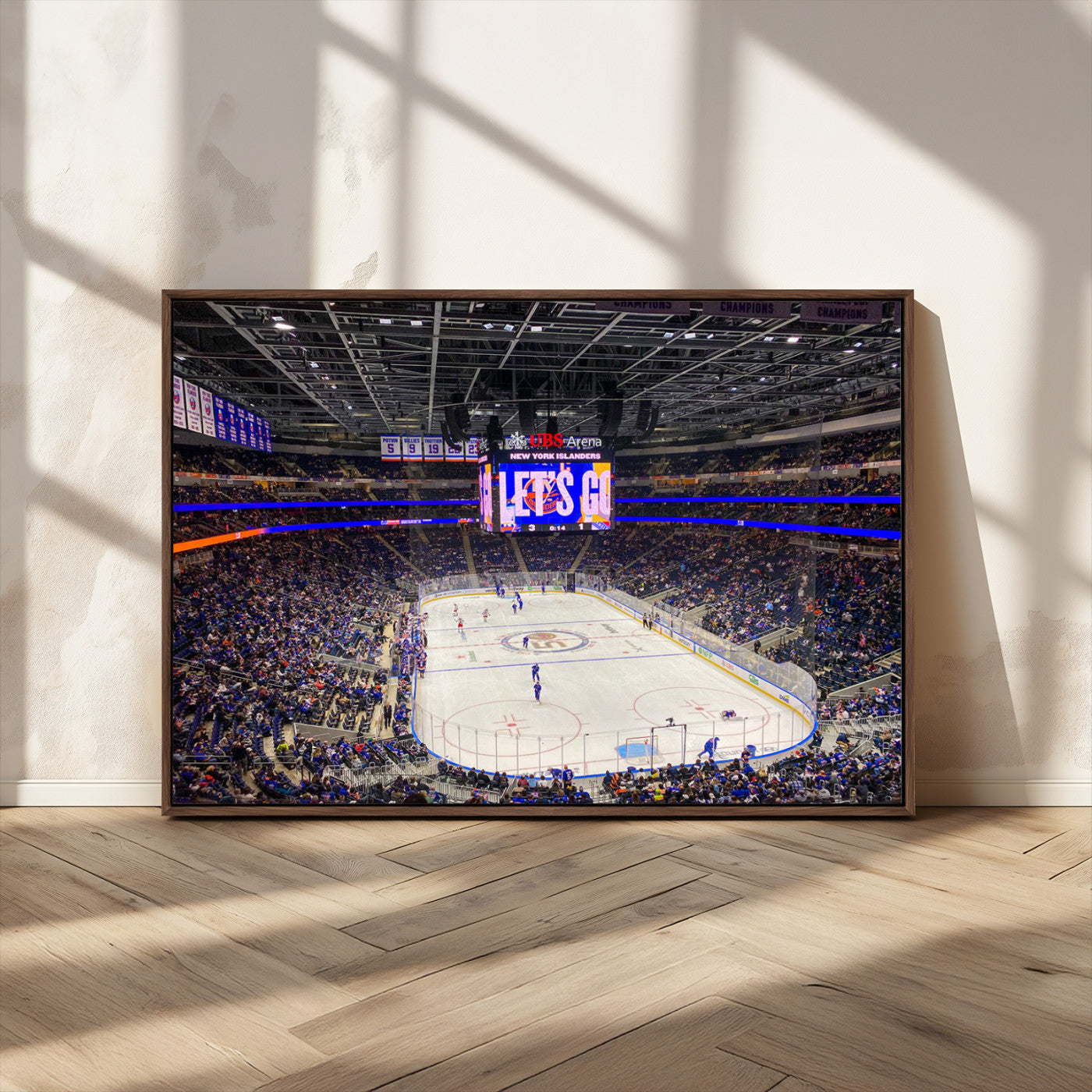 MGV-FC-36X24 - UBS Arena Elmont New York Islanders Ice Hockey Wall Art, UBS Arena Elmont Wall Art Canvas Print