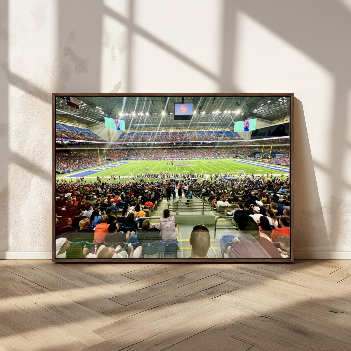 MGV-FC-36X24 - The University of Texas at San Antonio Roadrunners Football Team Print - San Antonio Alamodome Wall
