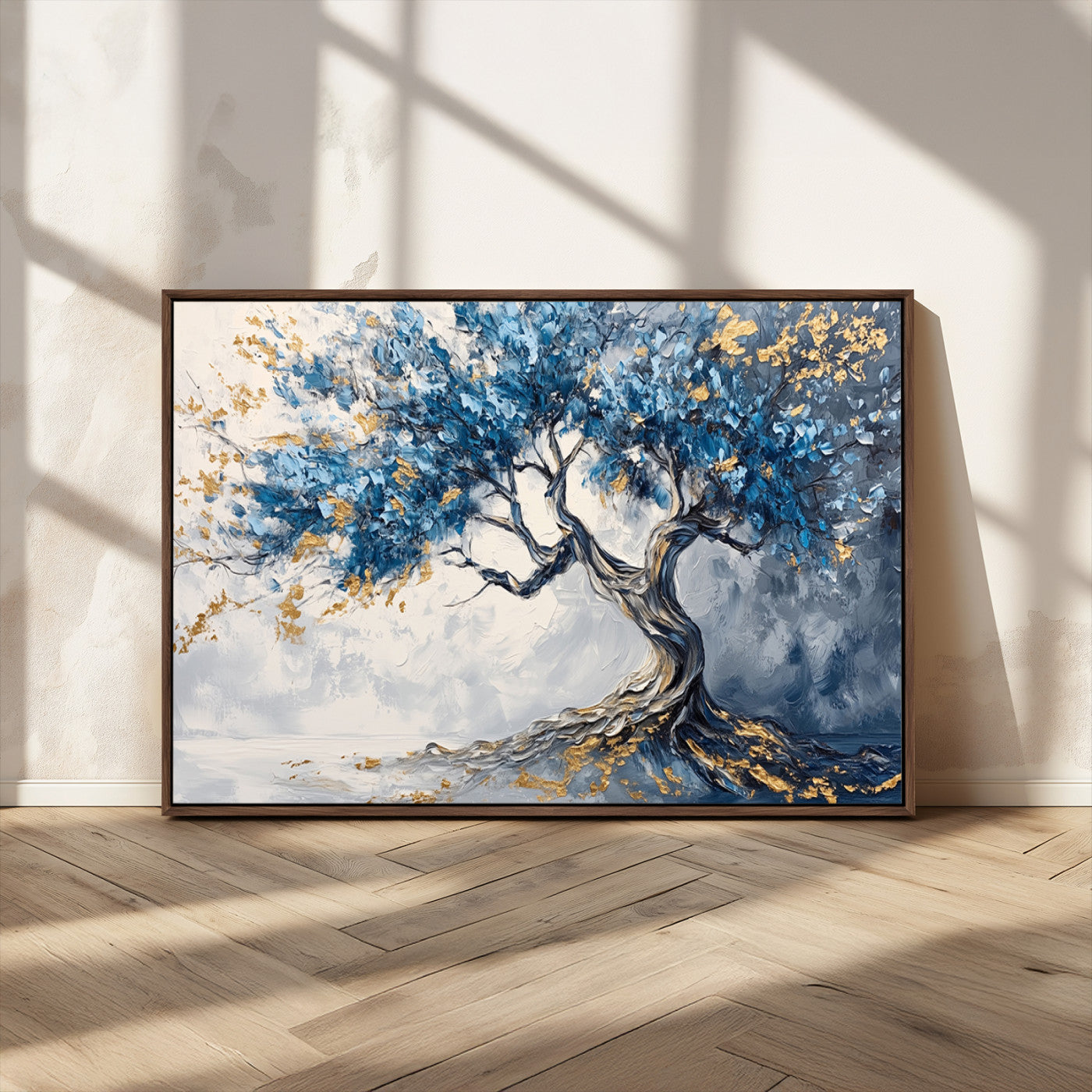 MGV-FC-36X24 - Abstract Tree Painting Canvas Wall Art | Tree of Life Painting Wall Art Canvas Print