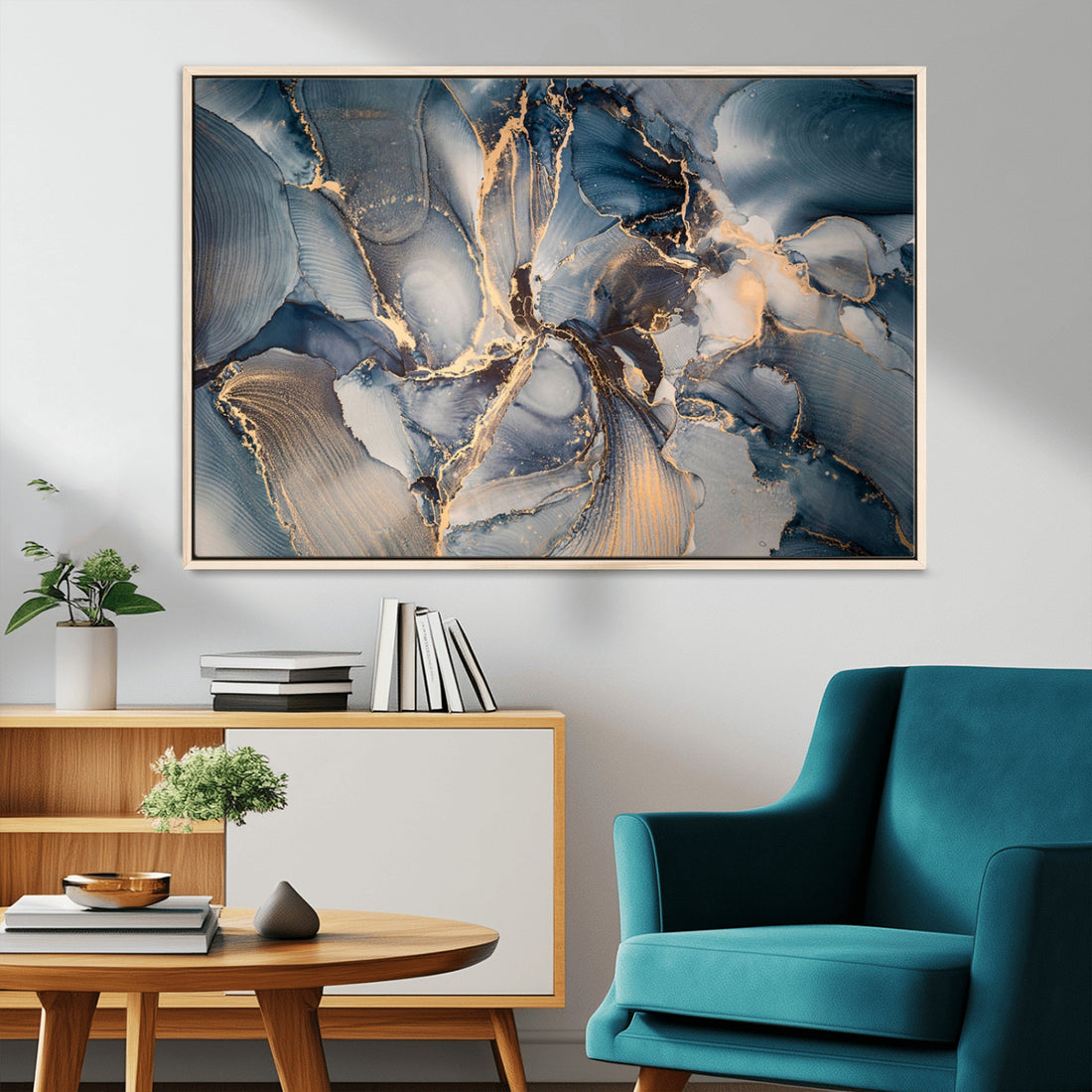 Abstract Wall Art Canvas Print for Modern Home Decor