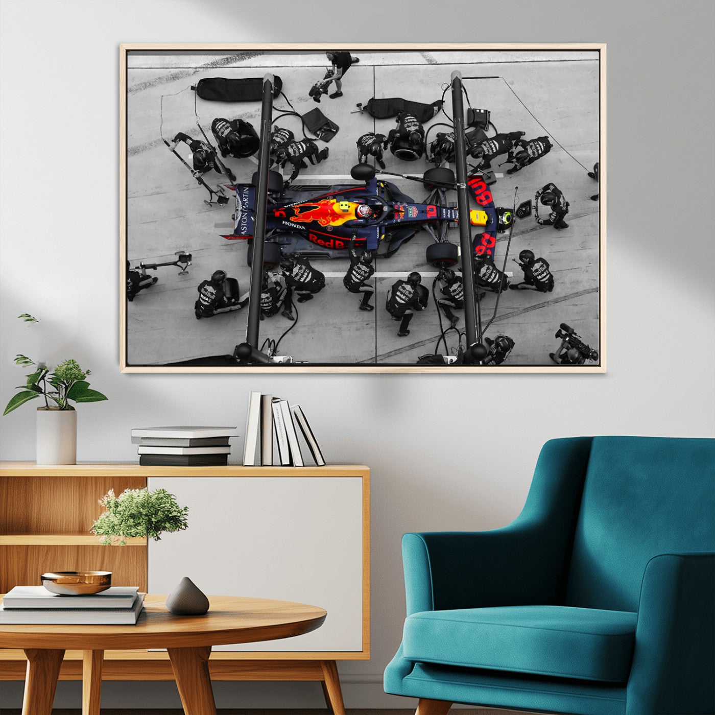 MGV-FC-36X24 - RedBull Formula 1 Canvas Wall Art Print