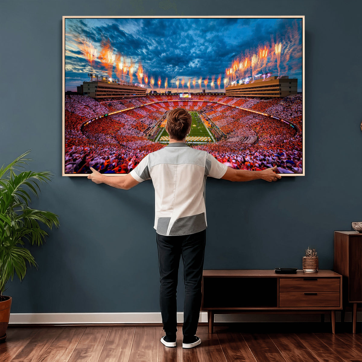 94266219-MGV-CV-36X24 - Tennessee Neyland Stadium Wall Art, Sports Arena Canvas